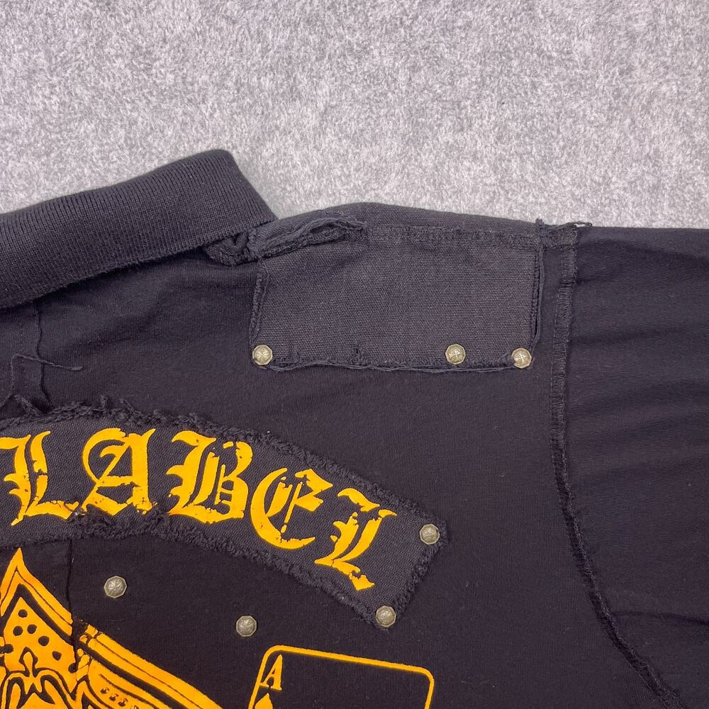 blac label graphic polo shirt black cotton xl - Picture 10 of 15